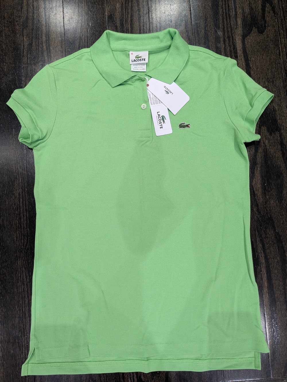 Lacoste The Stretch Polo Shirt – Women’s M